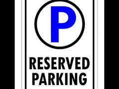 reserved parking